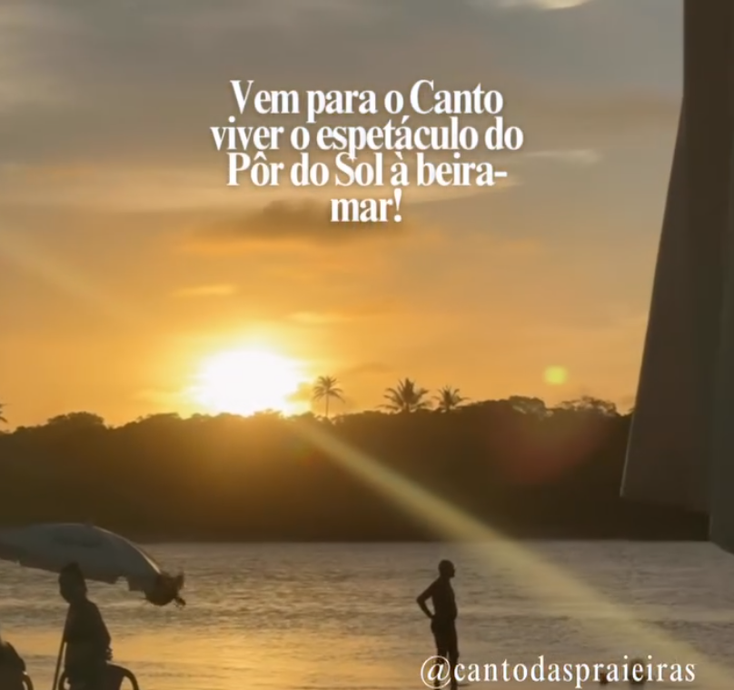 Publicação do Instagram da pousada